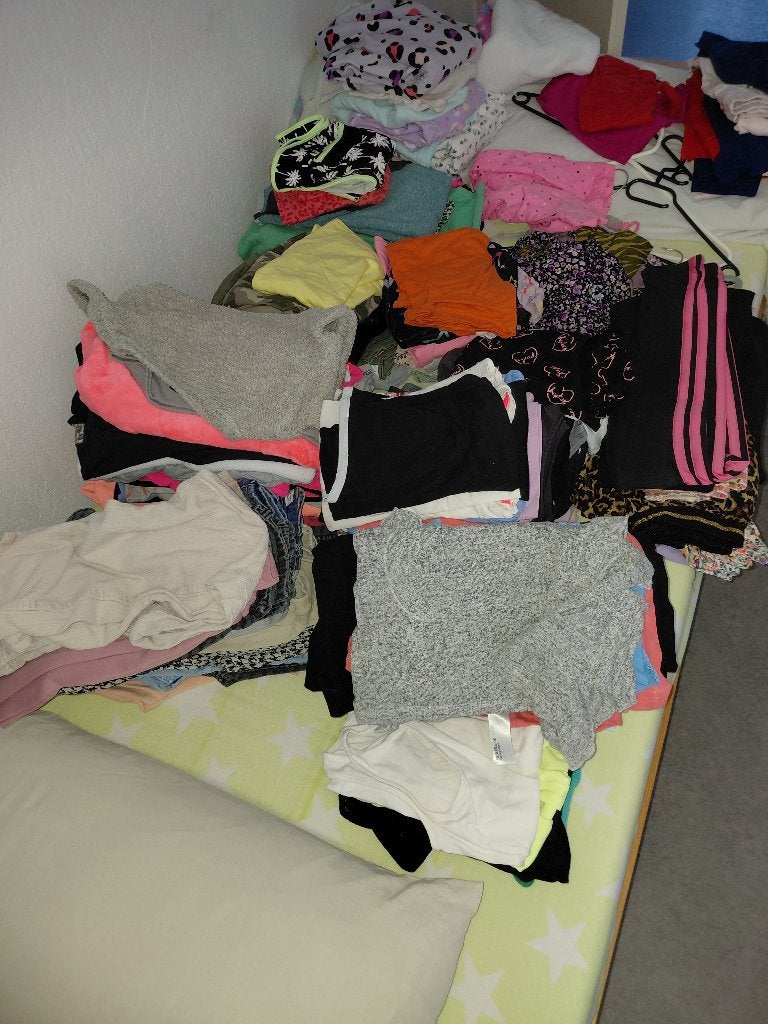 Meisjeskleding maat 134, Kinderen en Baby's, Kinderkleding | Maat 134, Ophalen, Meisje, Zo goed als nieuw, Setje
