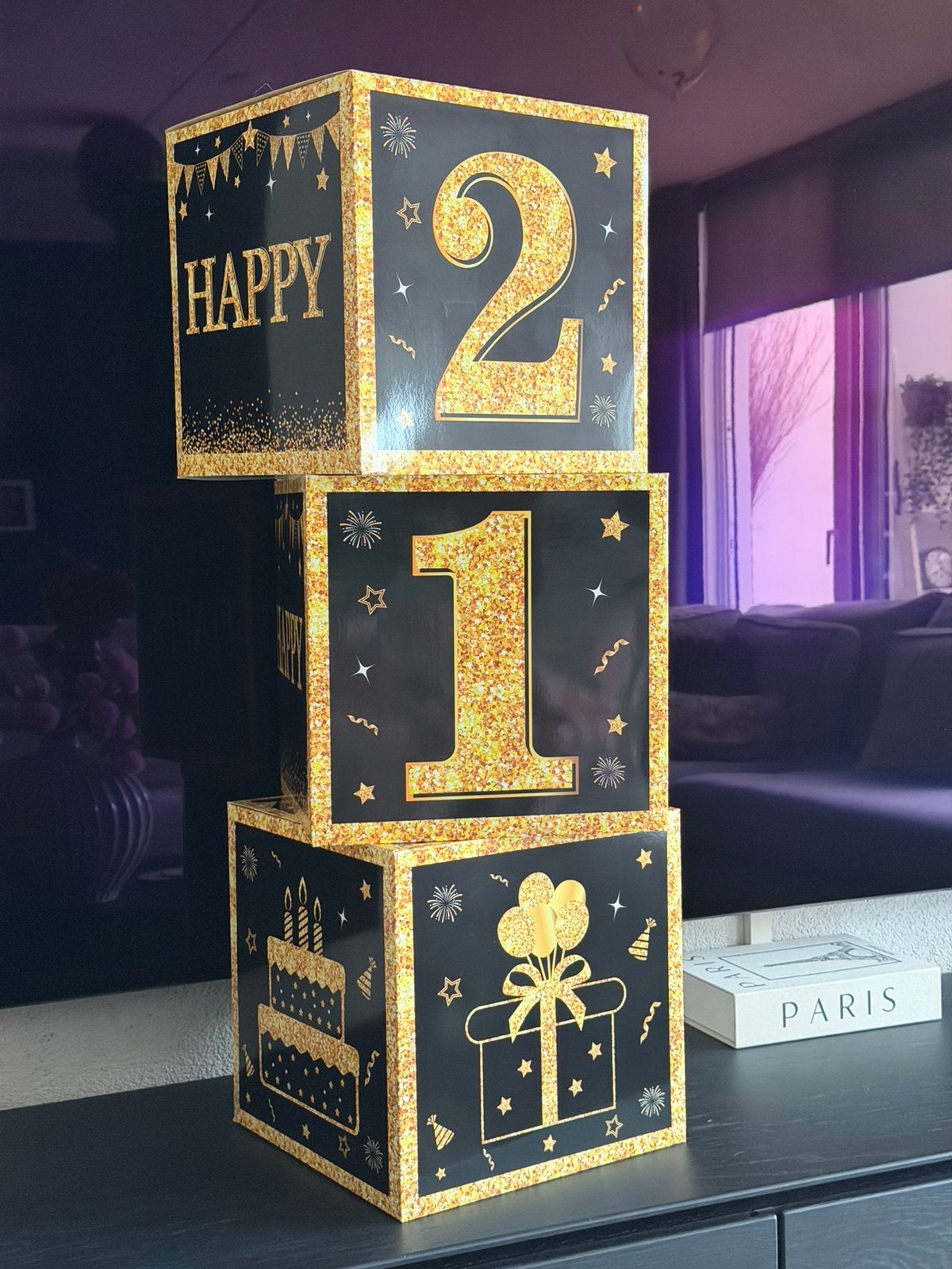 21 jaar versiering, Ophalen, Zo goed als nieuw, Versiering, Verjaardag