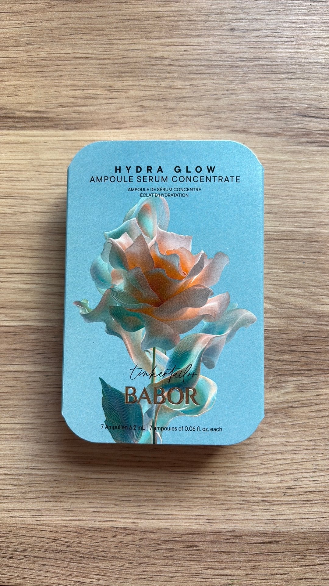 BABOR Ampoule Concentrates Limited Edition Set Hydra Glow, Ophalen of Verzenden, Nieuw, Gehele gezicht, Reiniging