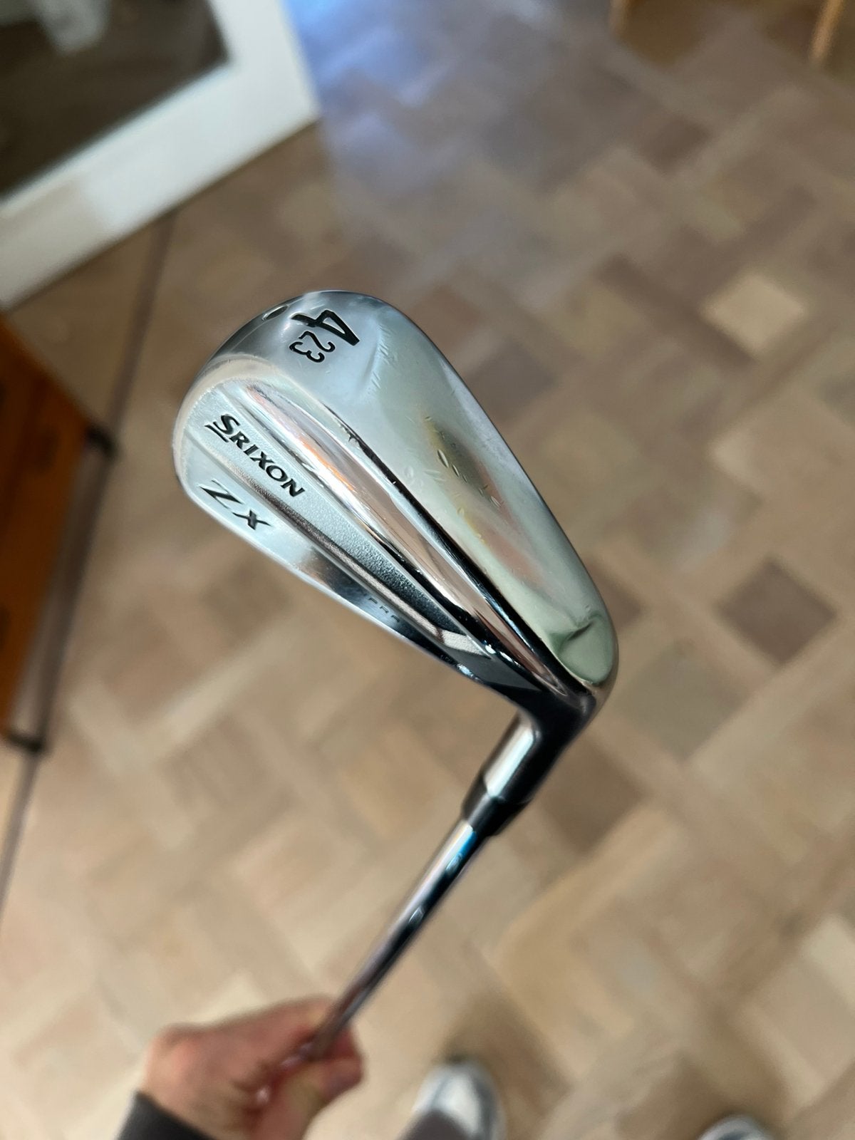Srixon ZX MKii 4 ijzer utility stiff, Sport en Fitness, Ophalen of Verzenden, Gebruikt, Club