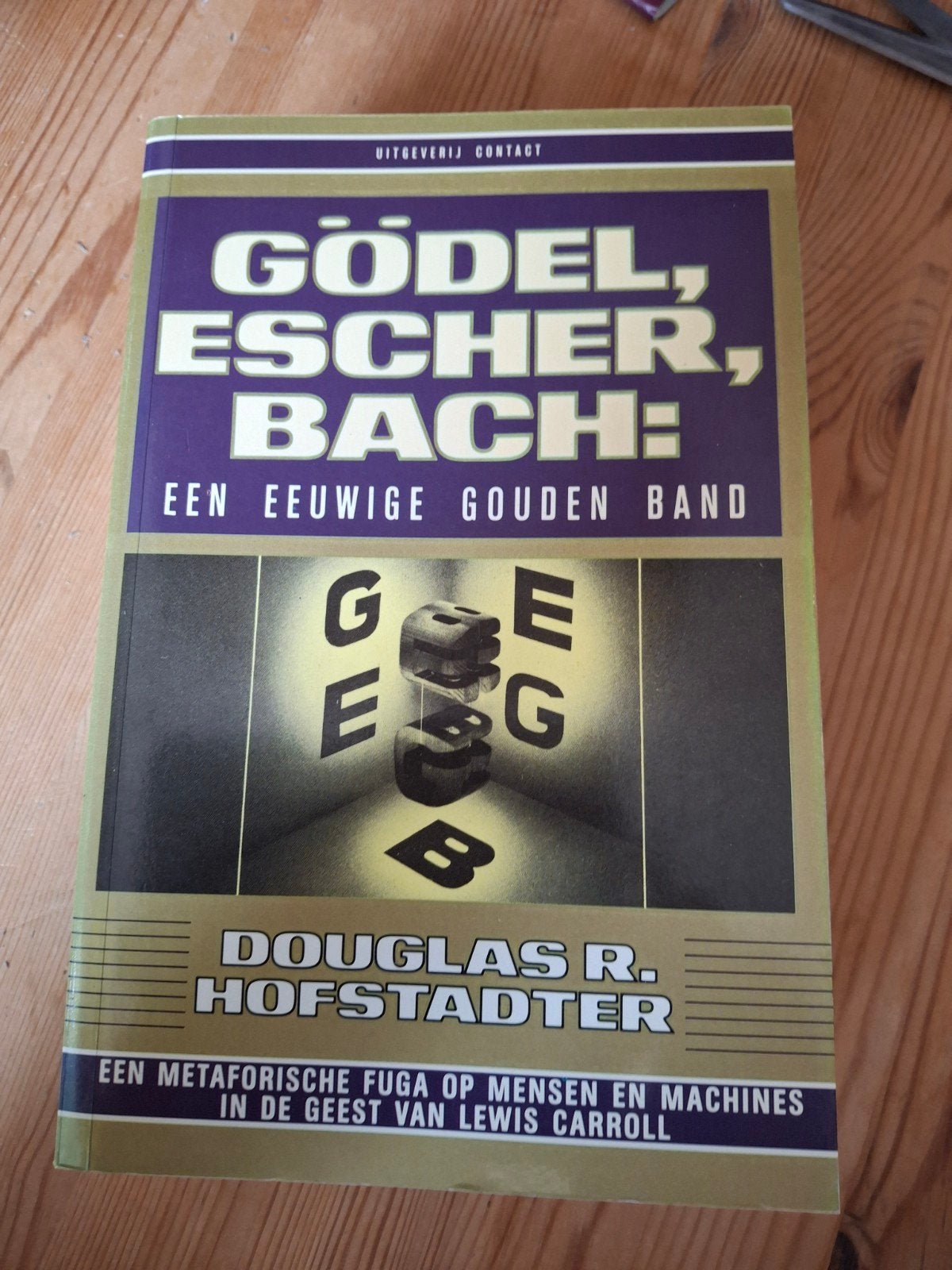 Gödel, Escher, Bach: een eeuwige gouden band., Ophalen of Verzenden, Gelezen