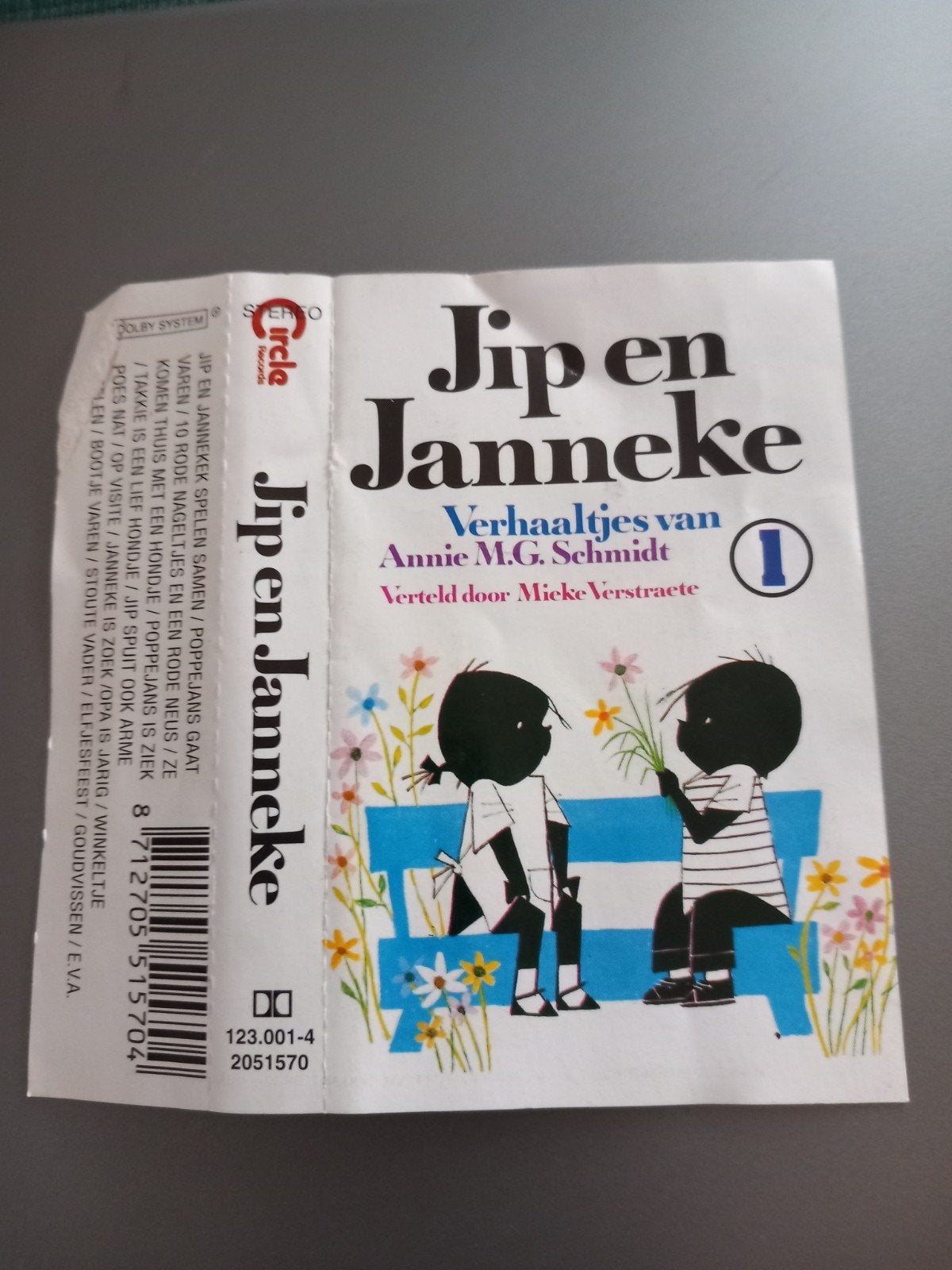 2x JIP EN JANNEKE ANNIE M.G. SCHMIDT DEEL 1 & 2. IZGST., Cd's en Dvd's, Verzenden, Zo goed als nieuw, Overige genres, 2 t/m 25 bandjes