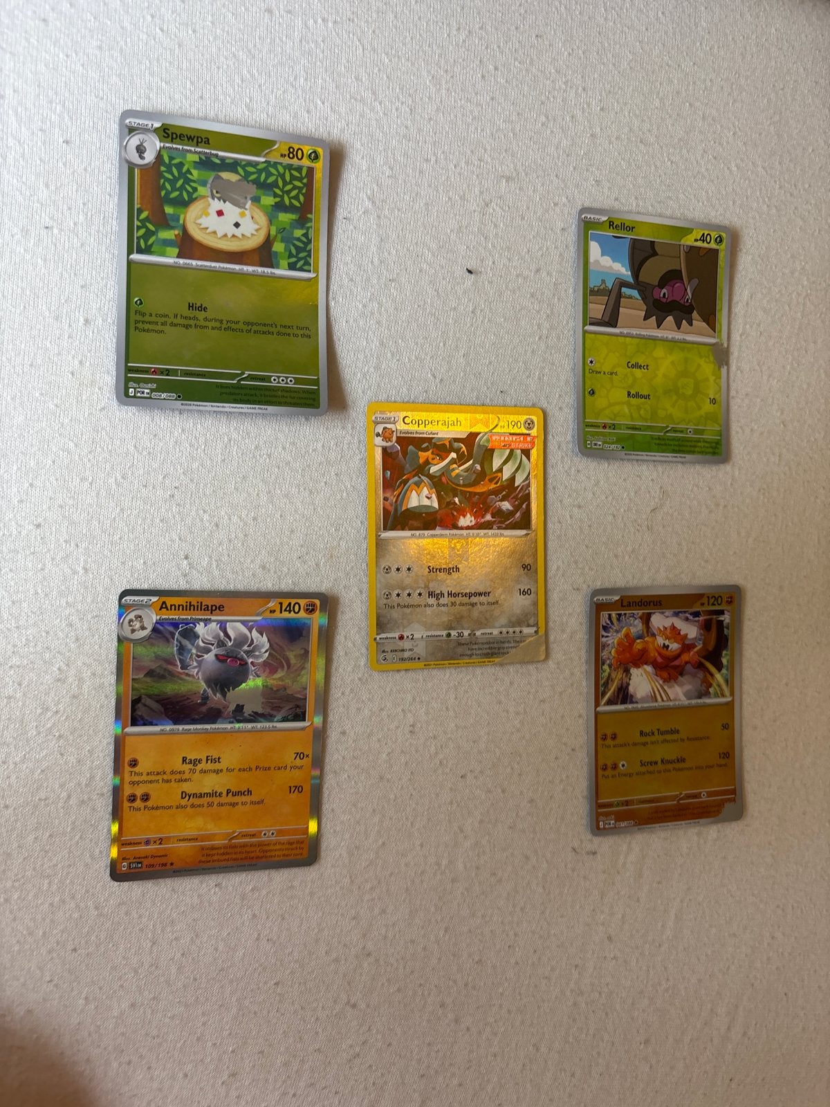 Zeldzame Pokémon error kaarten - Los of samen te koop, Ophalen of Verzenden, Gebruikt, Meerdere kaarten, Foil