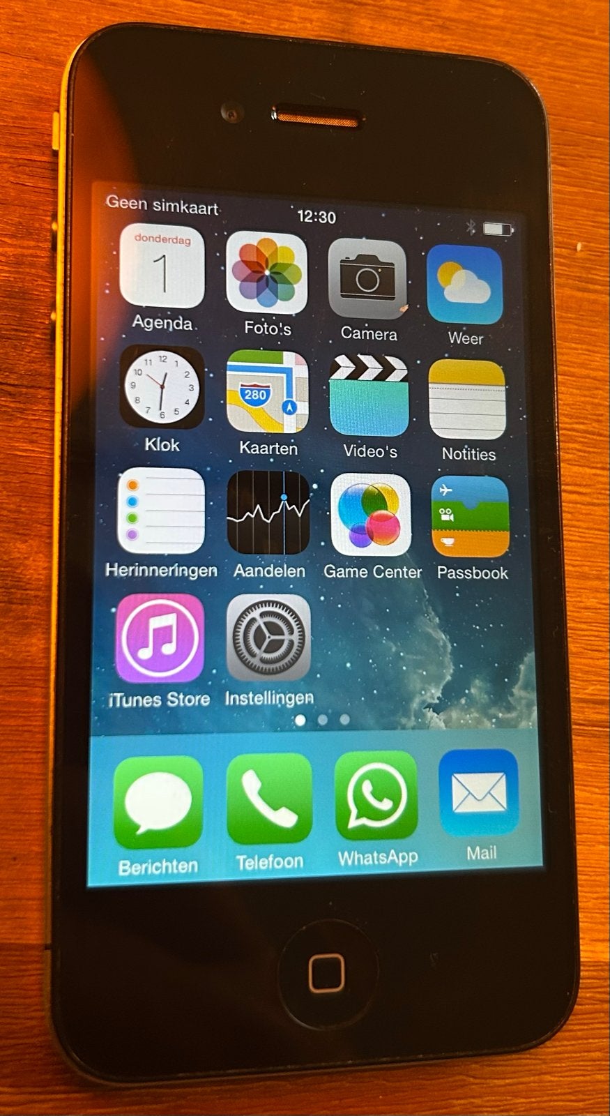 Apple iPhone 4 Zwart 16GB - Met Doos, Telecommunicatie, Gebruikt, 16 GB, Zwart, Ophalen of Verzenden