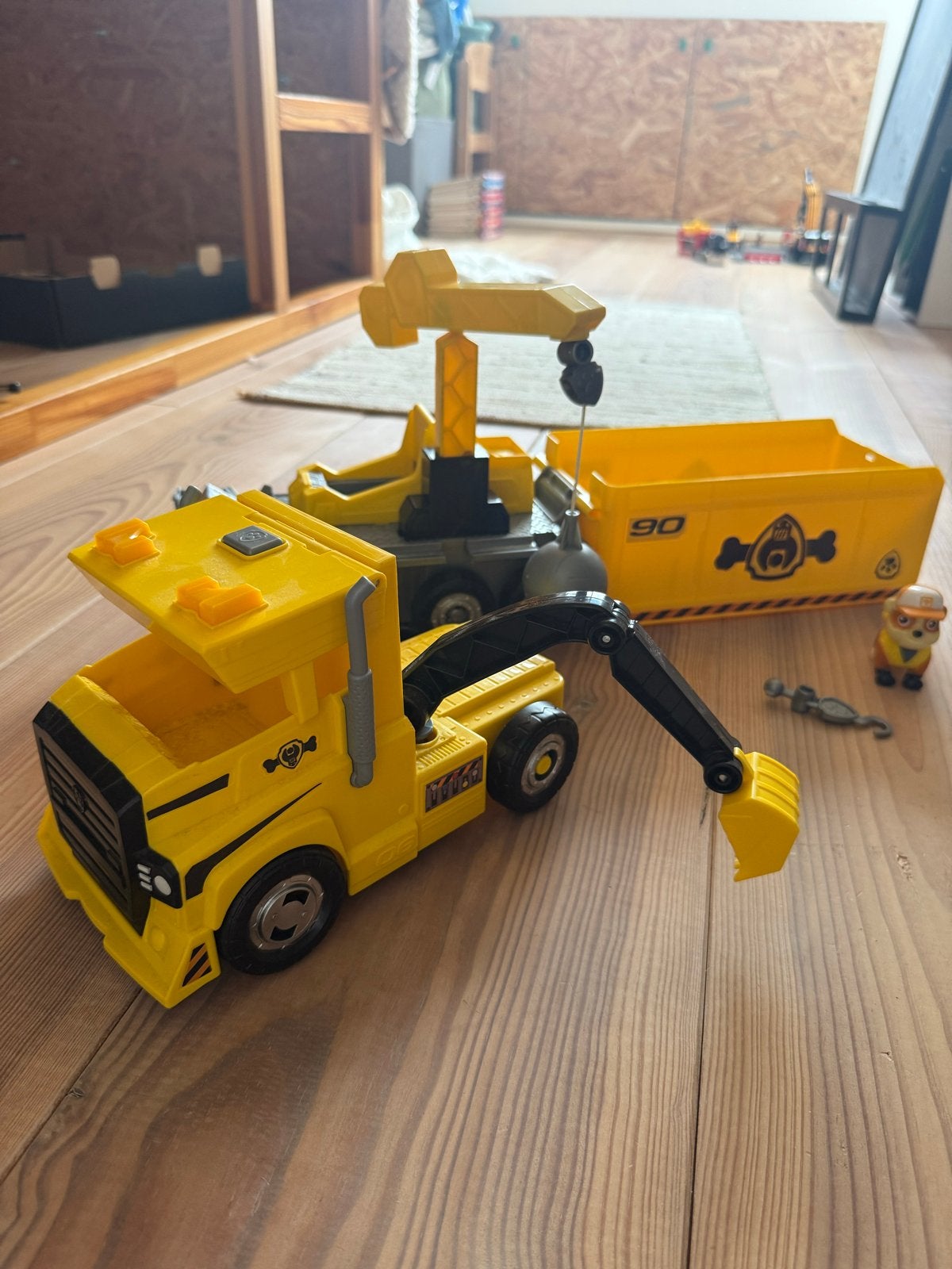 Paw Patrol Rubble X-treme Truck, Ophalen of Verzenden, Zo goed als nieuw