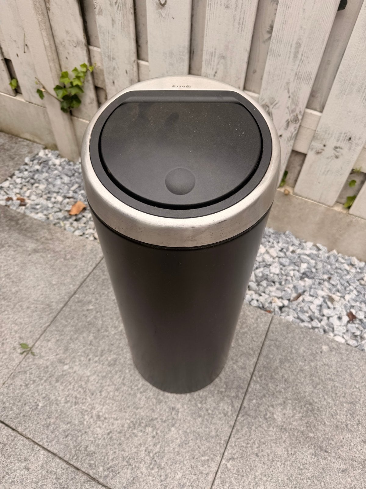 Brabantia prullenbak 23-30 liter, Huis en Inrichting, Woonaccessoires | Prullenbakken, 20 tot 30 liter, Ophalen, Gebruikt, Metaal