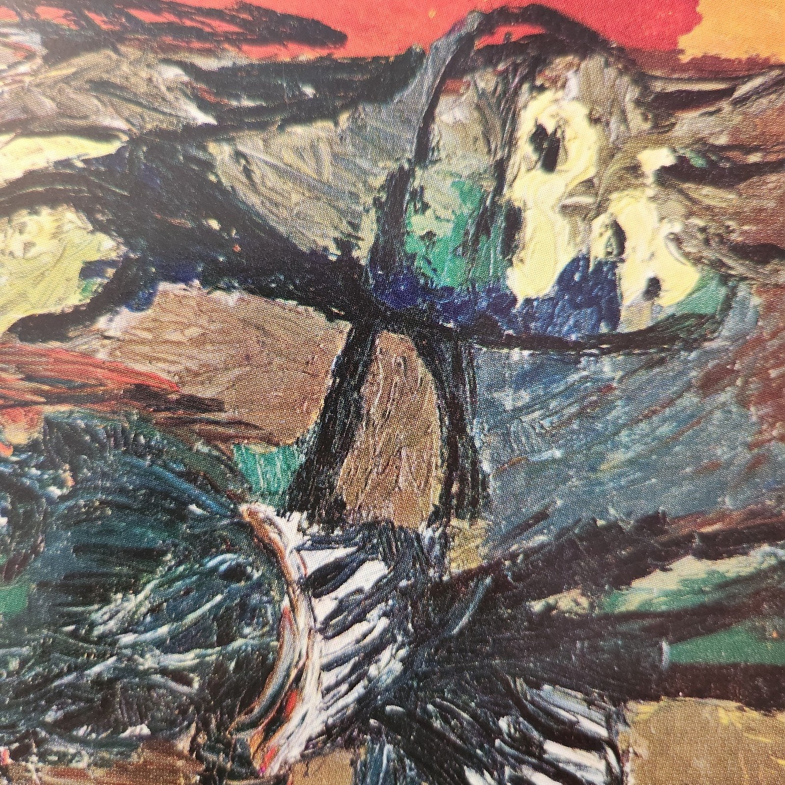 Kunstkaart Karel Appel - Twee Vogels, Verzenden, 1960 tot 1980, Ongelopen, Cultuur en Media