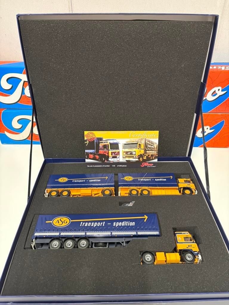 Tekno ASG set, Ophalen of Verzenden, Zo goed als nieuw, Bus of Vrachtwagen, Tekno