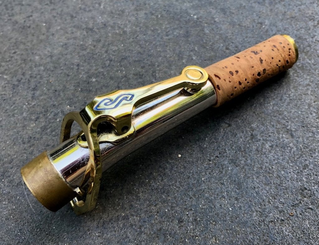Massief zilveren Selmer Serie III sopraan saxofoon hals, Muziek en Instrumenten, Ophalen of Verzenden, Gebruikt, Sopraan