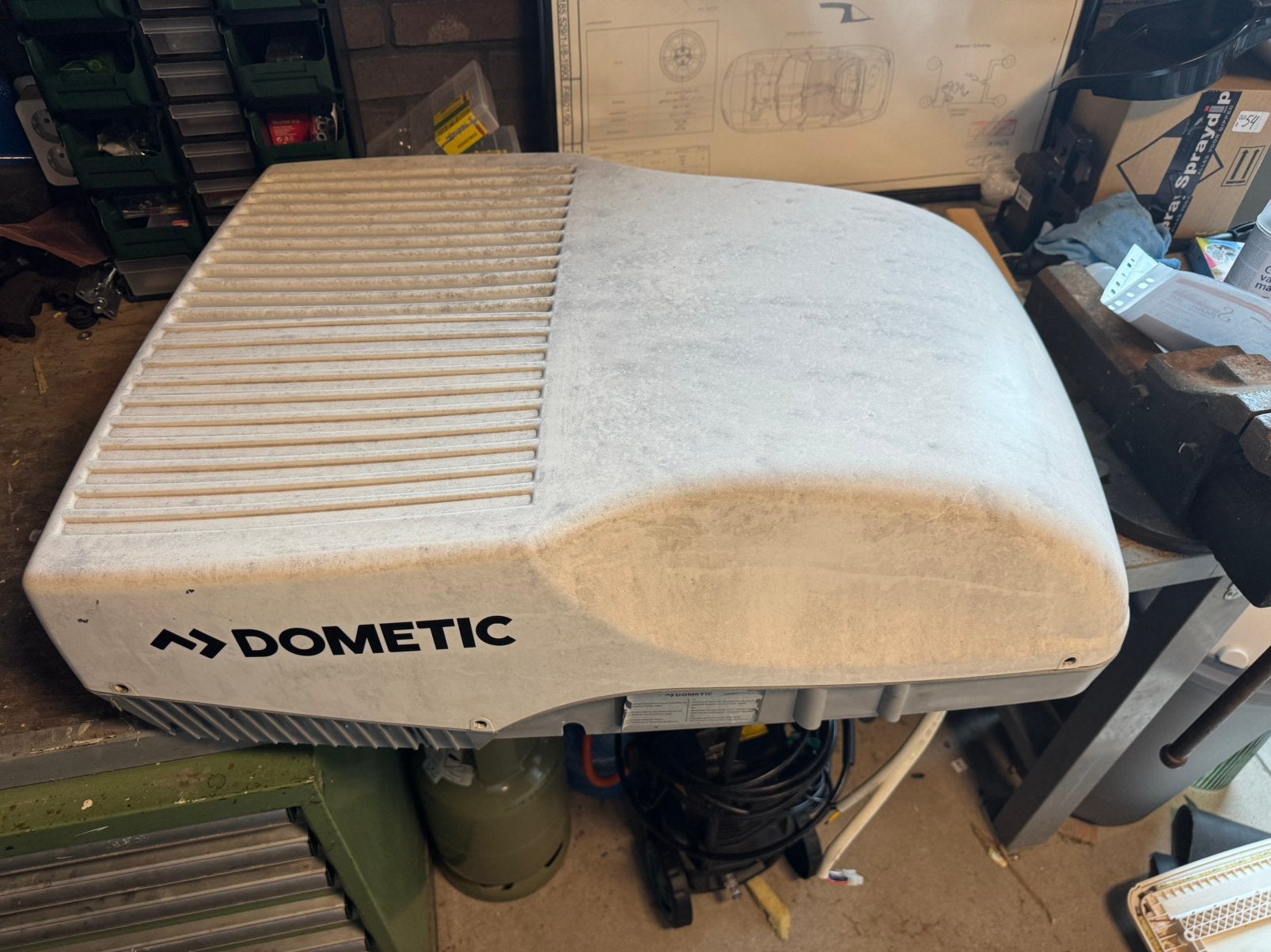 Dometic FJ2200 caravan / camper dakairco, Caravans en Kamperen, Ophalen, Gebruikt