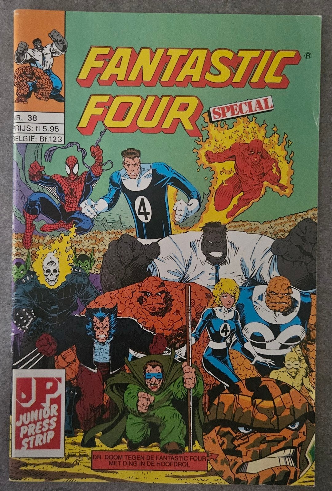 Fantastic Four Special Stripboek - Junior Press (1992), Eén stripboek, Ophalen of Verzenden, Gelezen, Onbekend