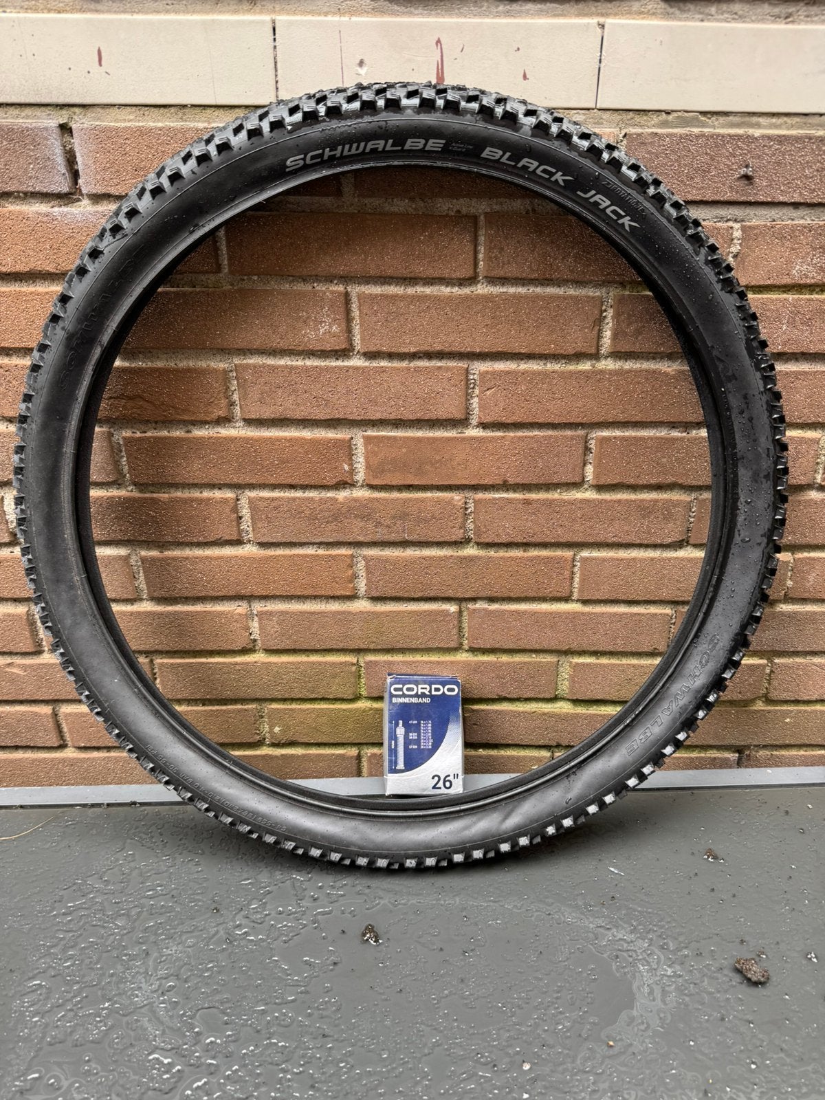 Nieuwe mountainbike buiten + binnenband 26x2”, Ophalen, Nieuw, Mountainbike, Band