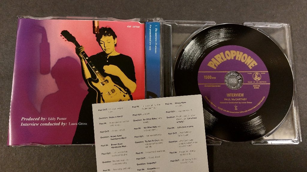 Paul McCartney PROMO CD Run Devil Run 1999 NIEUW, Promo, Nieuw in verpakking, Album, Verzenden
