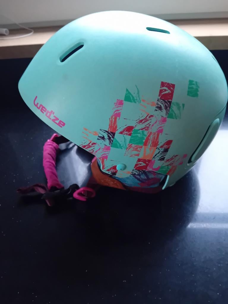 Wedze skihelm kind, Sport en Fitness, Skiën en Langlaufen, Gebruikt, Overige typen, Skiën, Minder dan 100 cm