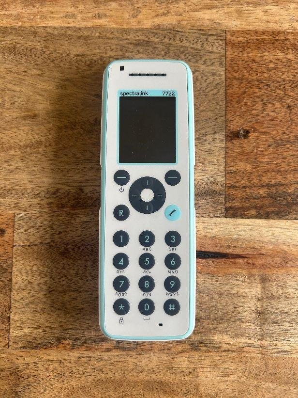 ☎️ Spectralink Polycom Kirk 7722 Dect + Accu 1G8 02660000☎️, Ophalen of Verzenden, Gebruikt, 1 handset