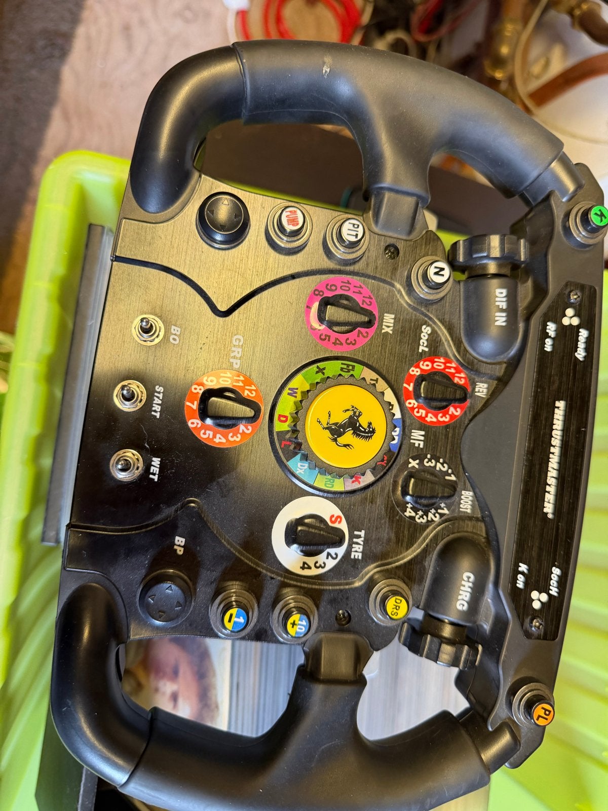 Thrustmaster Ferrari F1 Wheel Add-On, Racestuur, Gebruikt, Force feedback, Ophalen of Verzenden