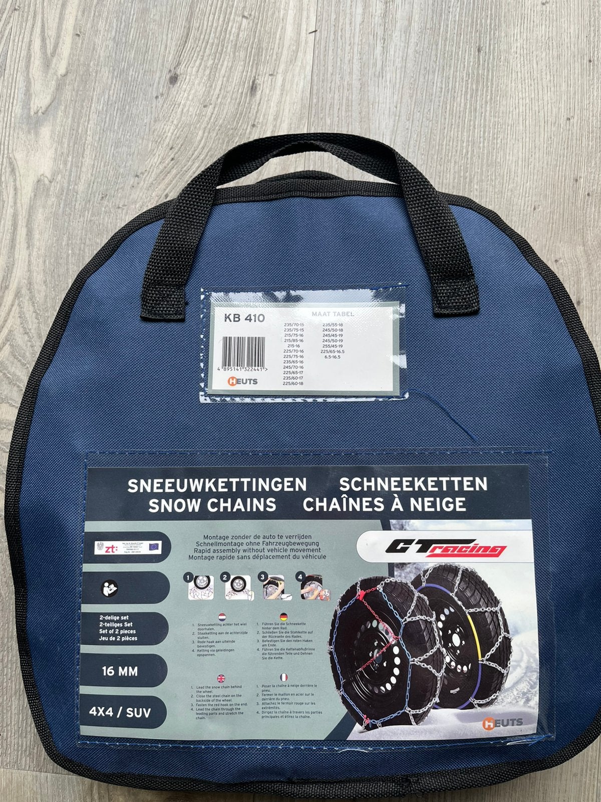 Sneeuwkettingen 16mm 4x4 SUV, Ophalen, Nieuw