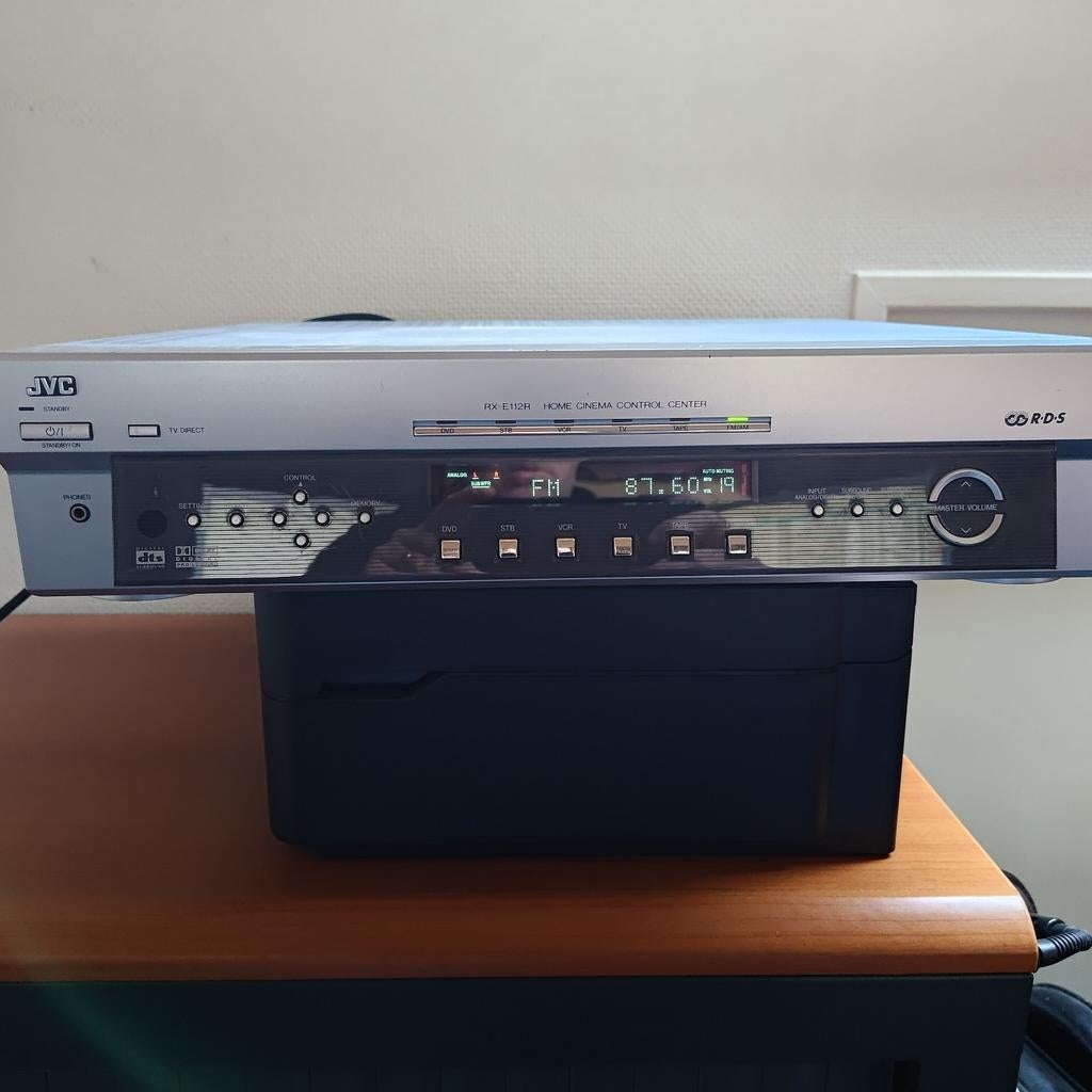 JVC RX-E122R Home Cinema Control Center, Audio, Tv en Foto, Home Cinema-sets, JVC, Ophalen of Verzenden, Overige spelers, Gebruikt