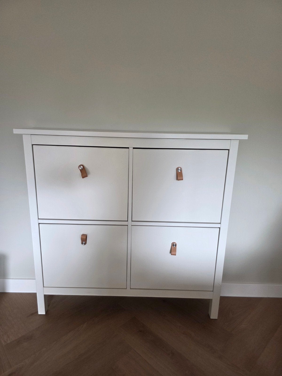 Ikea Hemnes schoenenkast wit met 4 vakken, Ophalen of Verzenden, Gebruikt, Modern, Scandinavisch