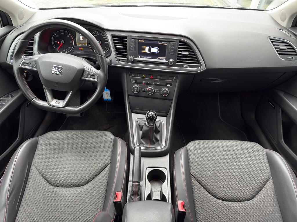 Seat Leon 2.0 TDI FR l Distr VV l Koppeling VV l Volledig on, Auto's, Voorwielaandrijving, Euro 5, Gebruikt, Zwart
