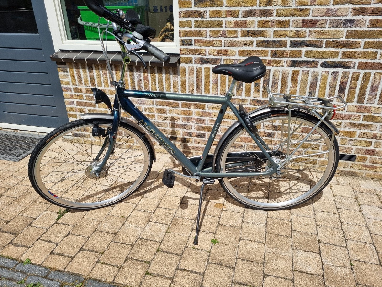 Sparta Marathon 28 inch herenfiets, Fietsen en Brommers, Ophalen, Sparta, Versnellingen, Trommelrem