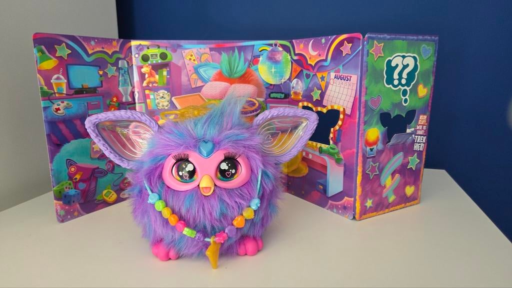 Paarse Furby Nederlandstalig - Zeer goede staat, Ophalen, Zo goed als nieuw, Jongen of Meisje