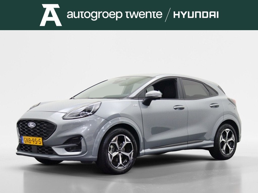 Ford Puma 1.0 EB Hybrid ST-Line | Winterpack | Trekhaak | Na, Auto's, Stof, Origineel Nederlands, Bedrijf, 3 cilinders