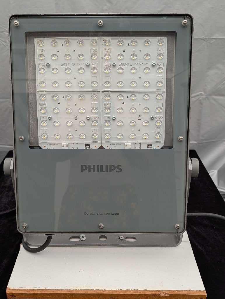 PRO Philips LED Breedstraler lamp 26000 Lumen floodlight, Gebruikt, Aluminium, Ophalen of Verzenden, Netvoeding