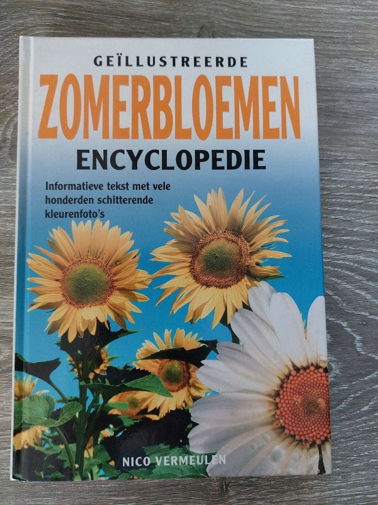 Nico Vermeulen - Geïllustreerde Zomerbloemen Encyclopedie, Boeken, Ophalen of Verzenden, Zo goed als nieuw, Nico Vermeulen, Tuinieren en Tuinplanten