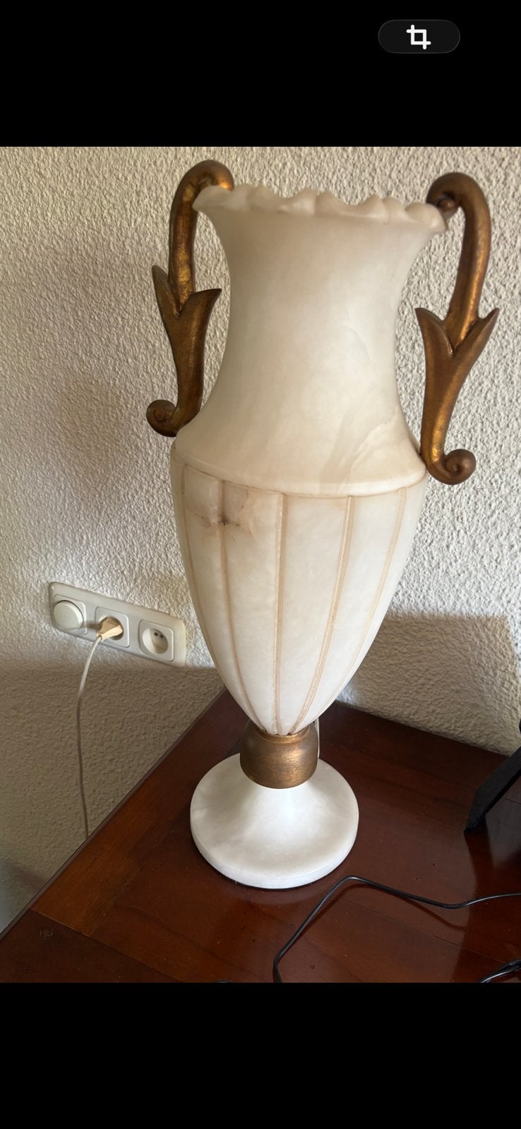 Mooi lampen  vaas model 2 stuks, Antiek en Kunst, Ophalen of Verzenden