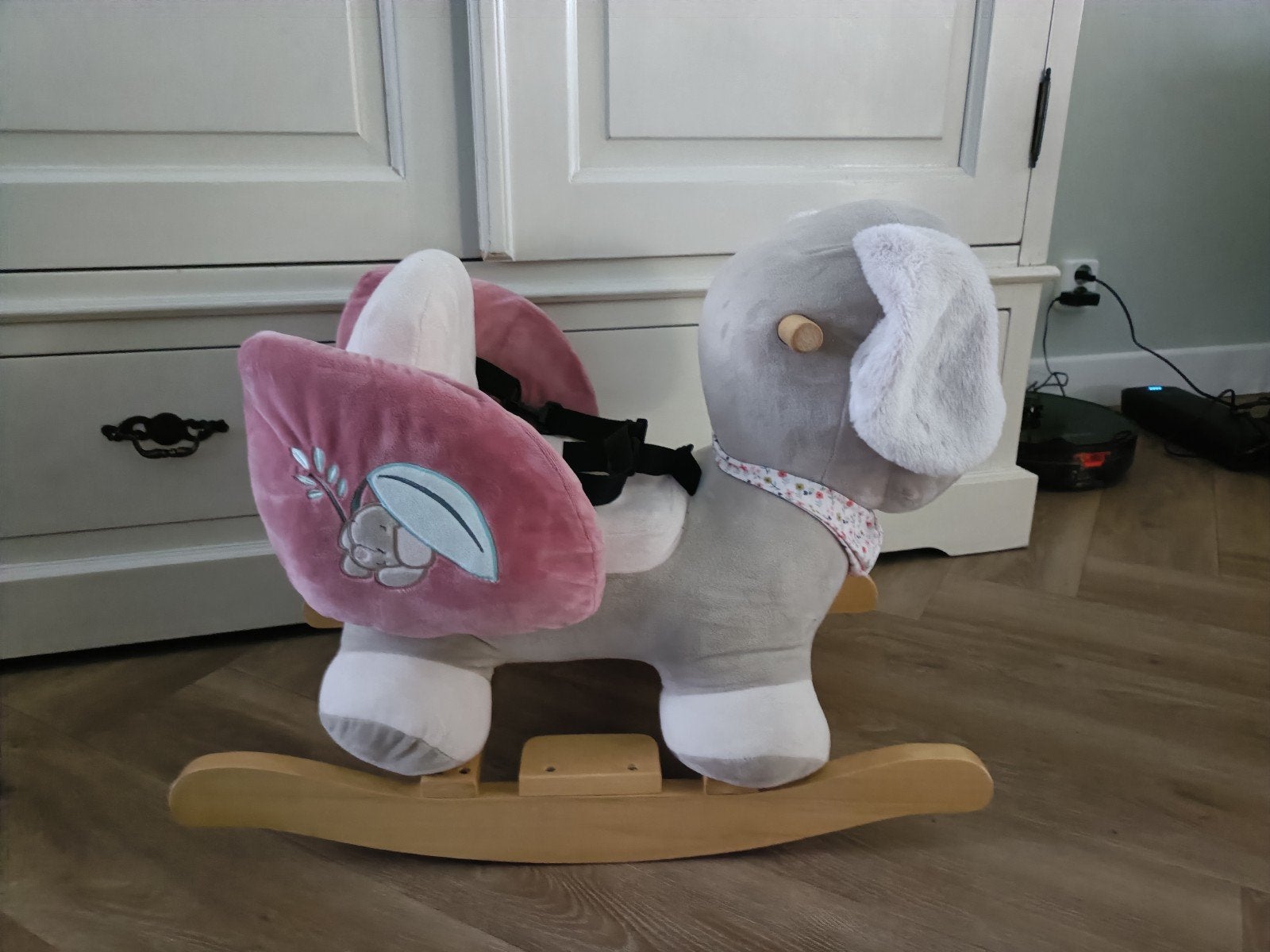 Nattou Schommeldier Hondje - Zo goed als nieuw, Ophalen, Zo goed als nieuw, Overige typen