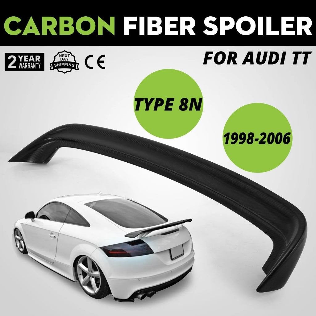 Carbon fiber achterspoiler Audi TT 8N 1998–2006  nieuw, Ophalen of Verzenden, Nieuw, Audi