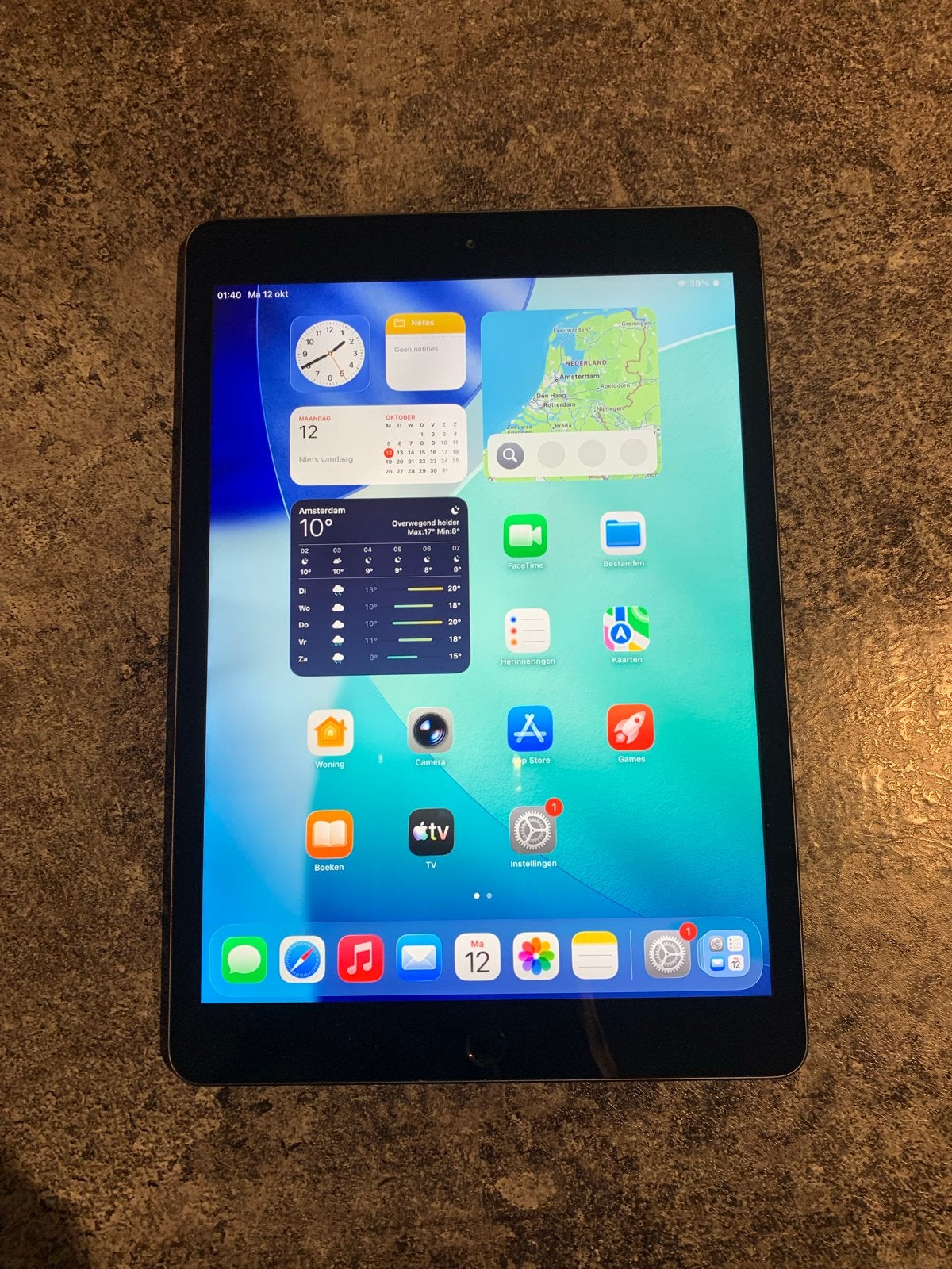 Apple iPad (8e generatie) 128GB!!, Computers en Software, Ophalen, Gebruikt, Apple iPad, 128 GB