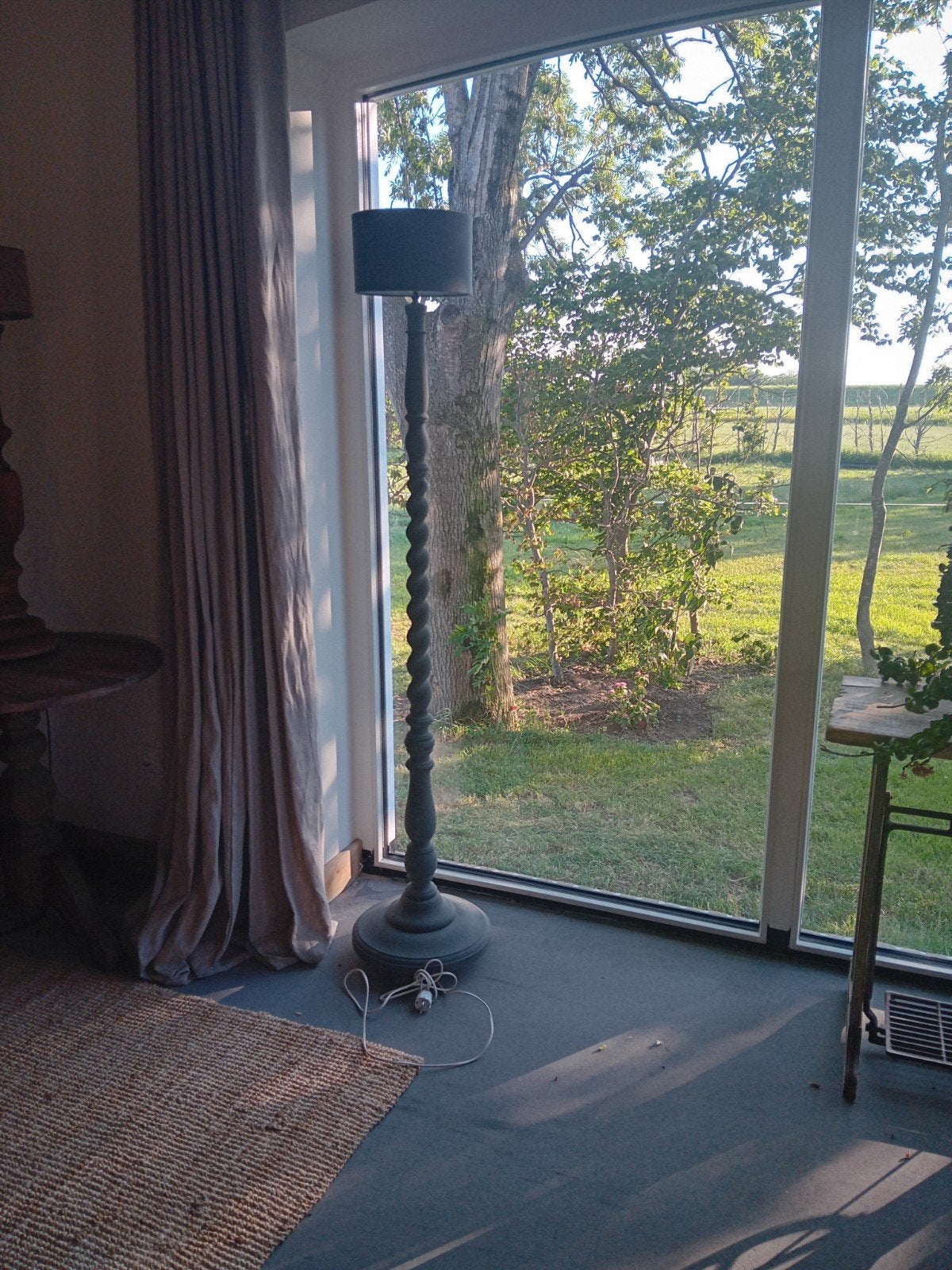 Staande schemerlamp, Huis en Inrichting, Lampen | Vloerlampen, Ophalen, 150 tot 200 cm