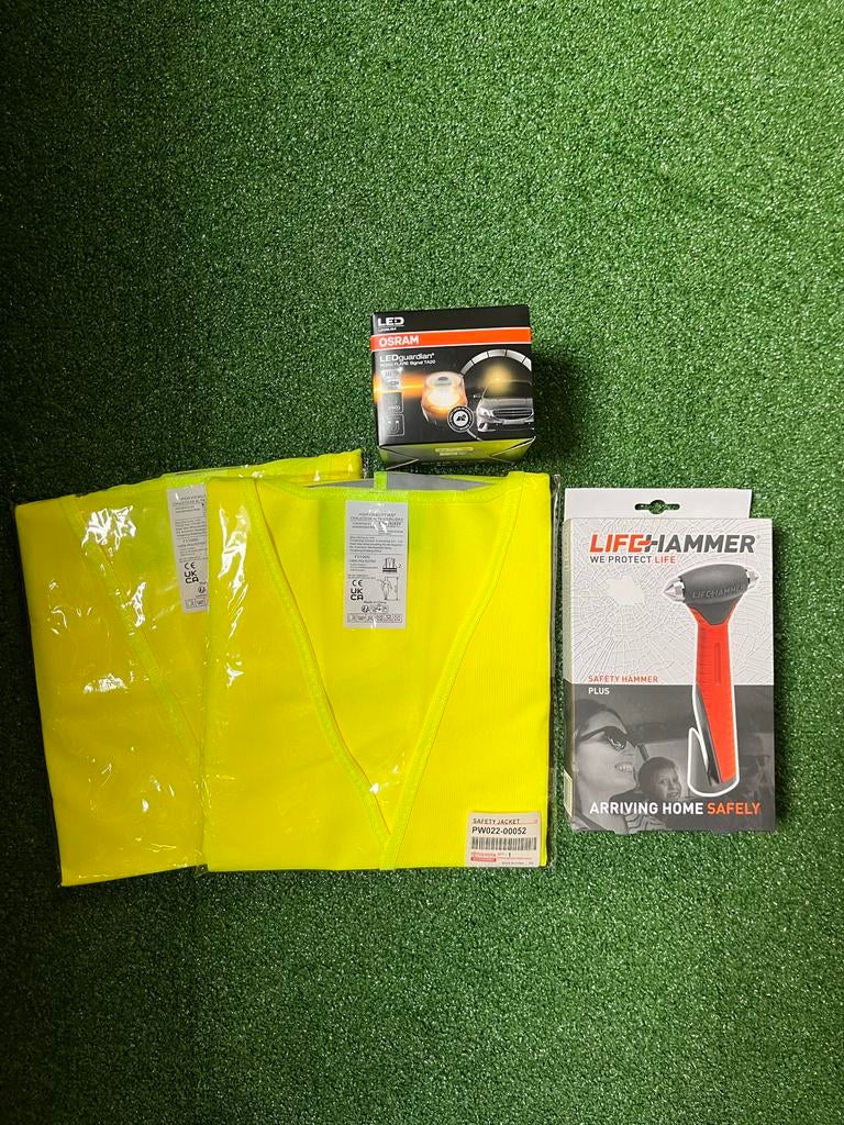 Veiligheidsset voor op vakantie!, Auto diversen, Auto-accessoires, Ophalen of Verzenden, Nieuw