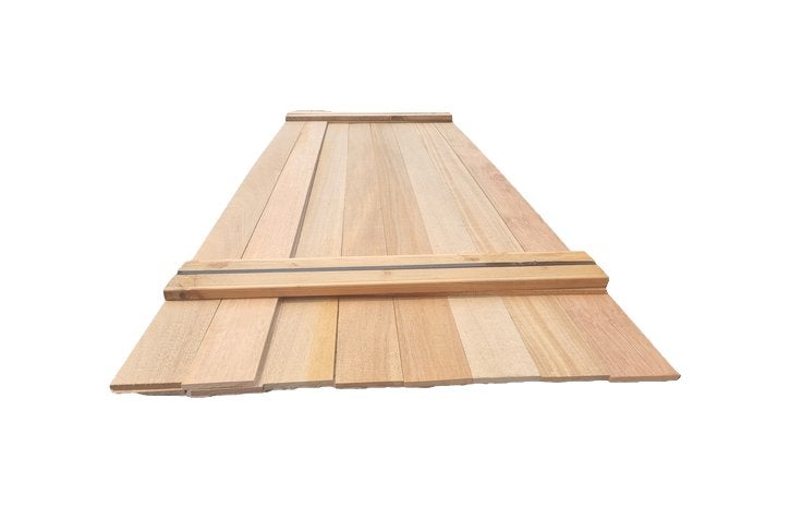 10 Hardhouten planken - geschaafd 1.2x12.0 cm - nr: HP263