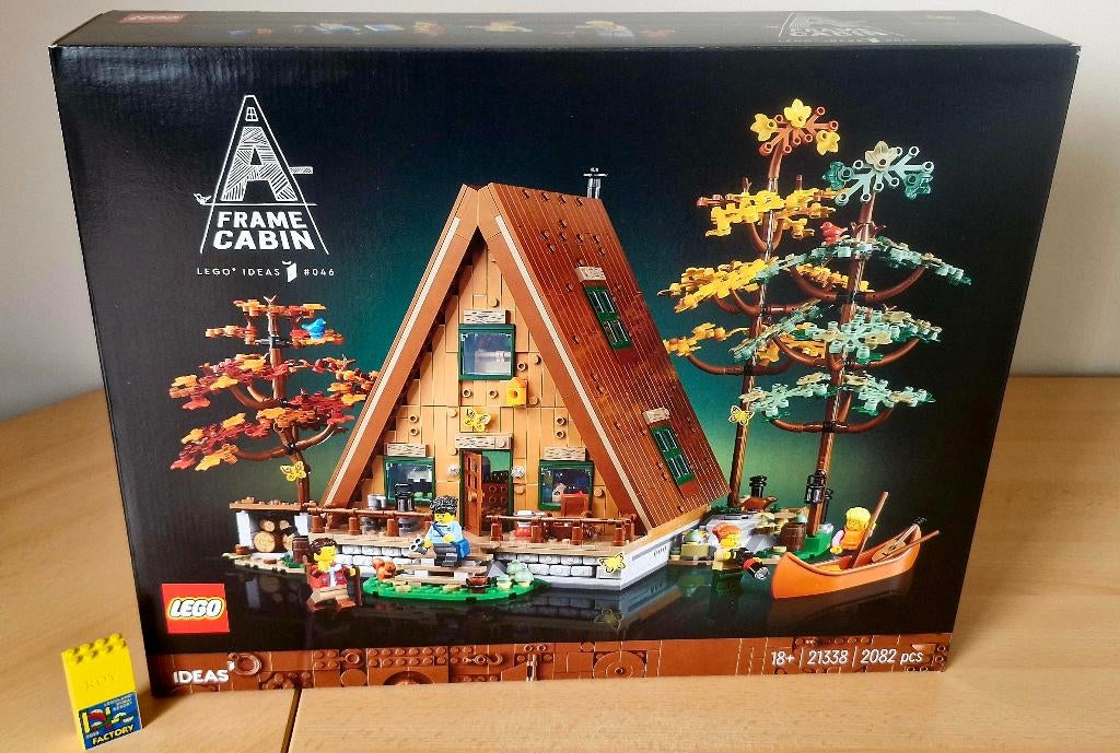 Lego 21338 Ideas A-Frame Cabin / boshut, Lego, Nieuw, Ophalen of Verzenden, Ideas