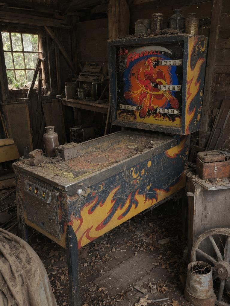 Gevraagd: Bally Fireball '72 playfield plastic of sloopkast, Gebruikt, Mechanisch, Bally, Onderdeel of Defecte kast