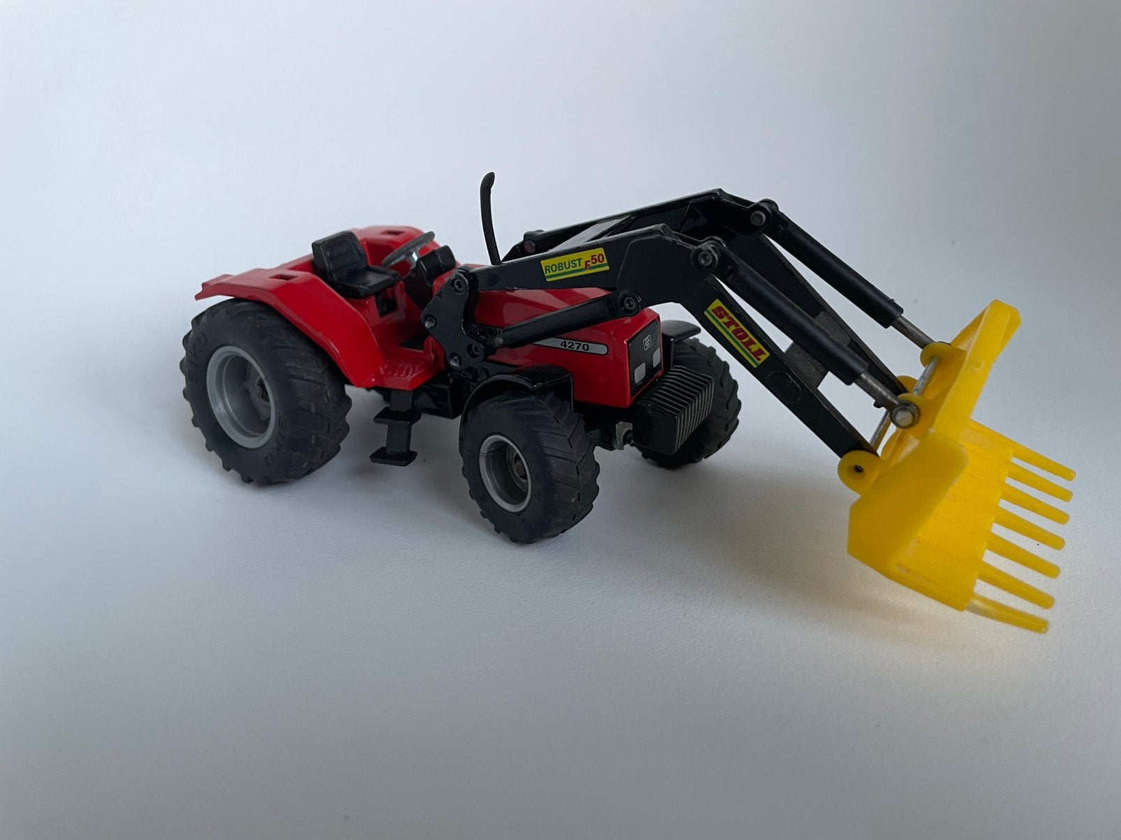 model Massey Ferguson MF 4270, rood frontlader Siku, 1/32, Ophalen of Verzenden, Gebruikt, Tractor of Landbouw, SIKU