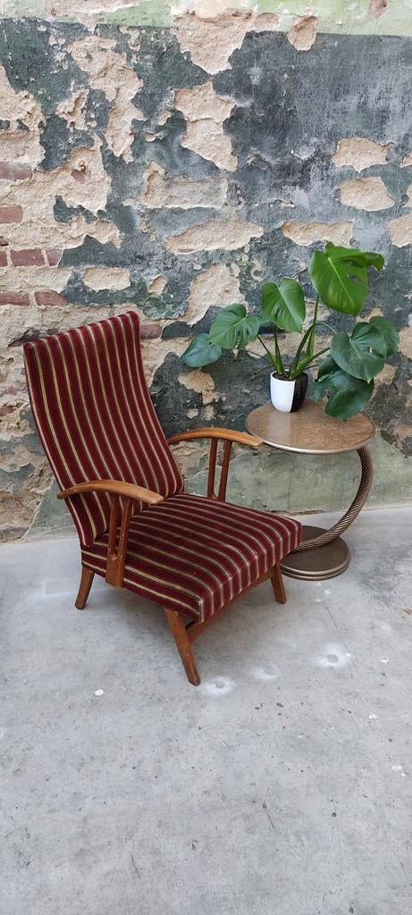 Vintage Zweedse fauteuil jaren '60, Antiek en Kunst, Antiek | Meubels | Stoelen en Banken, Ophalen