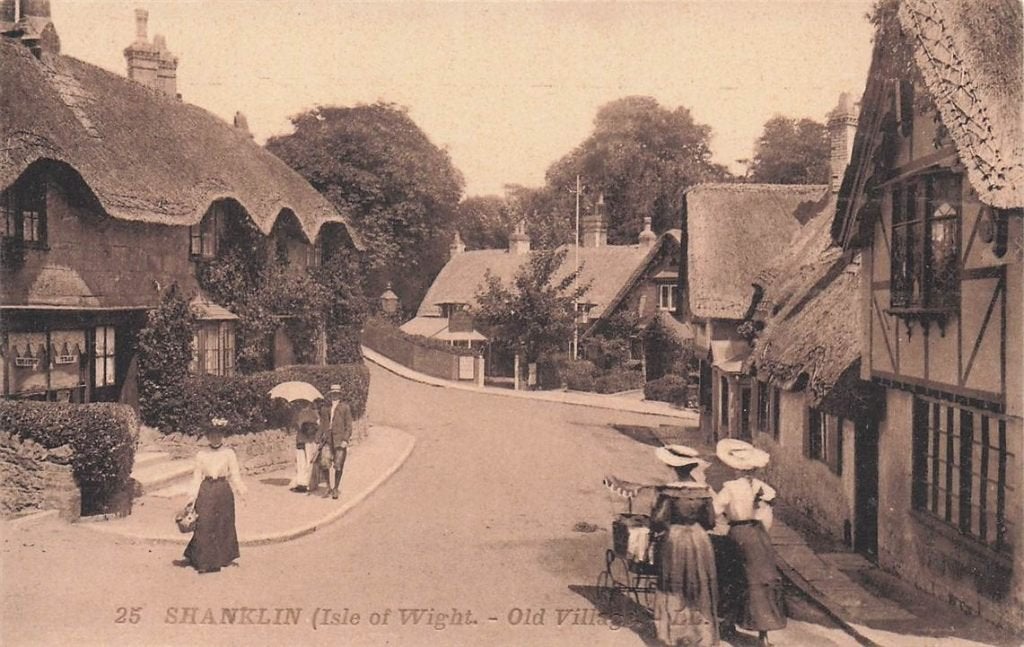 702-365-013 Shanklin Isle Of Wight Old Village, Verzenden, Voor 1920, Engeland