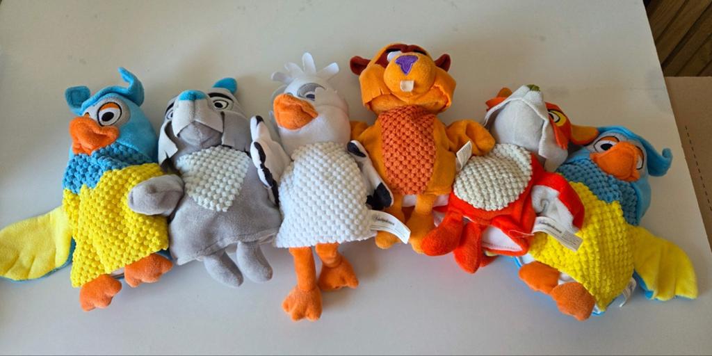 De fabeltjeskrant handpoppen / poppenkastpoppen, Kinderen en Baby's, Speelgoed | Knuffels en Pluche, Zo goed als nieuw, Overige typen