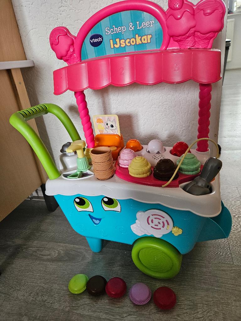 Ijscokar vtech, Kinderen en Baby's, Ophalen of Verzenden, Gebruikt, 2 tot 4 jaar