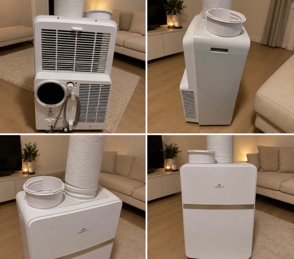 Mobiele airco 12000 BTU als nieuw, Ophalen, Timer, Koelen en Ontvochtigen, 3 snelheden of meer