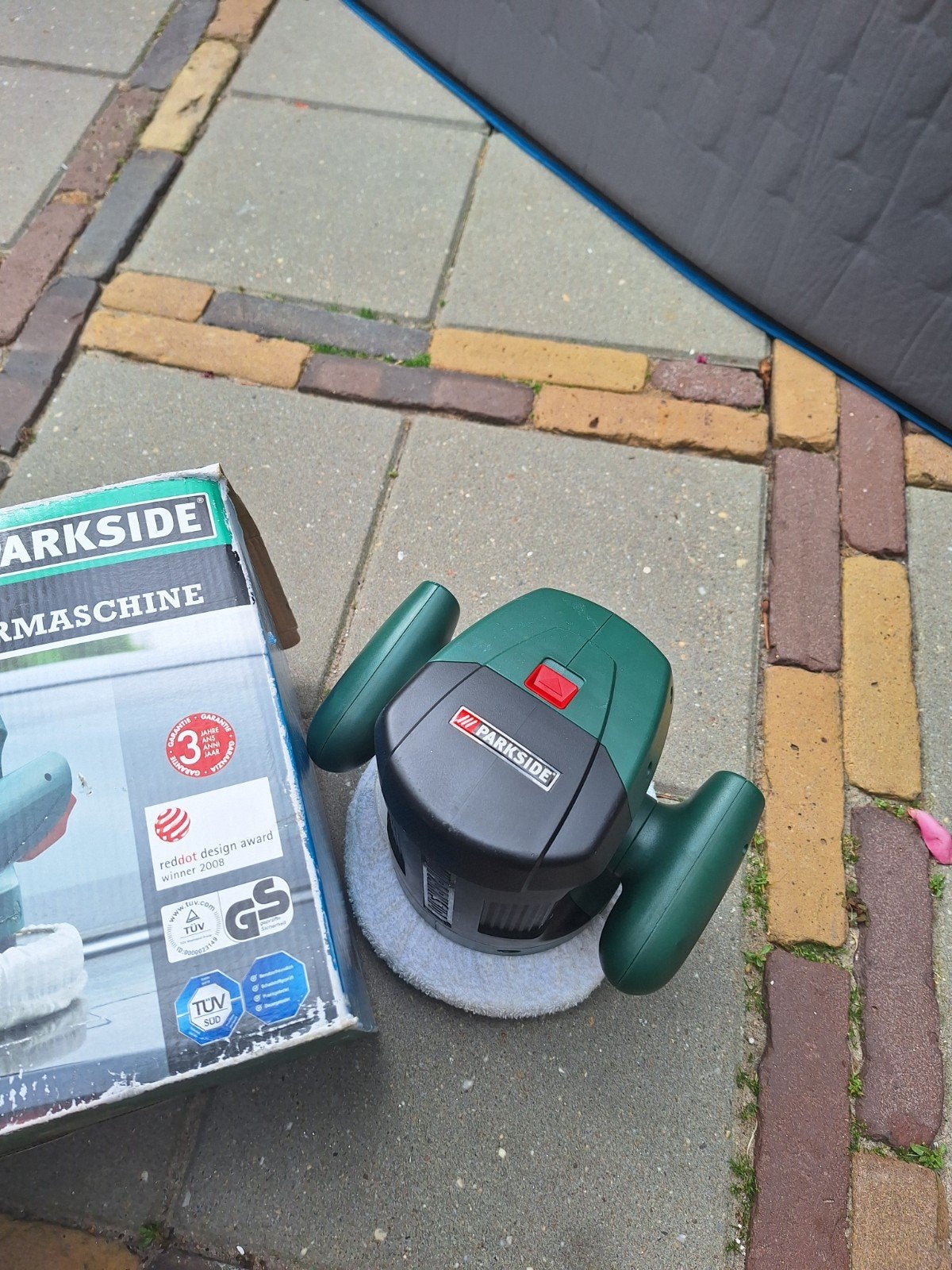 Parkside Accu-Autopolijstmachine - Zo goed als nieuw, Ophalen of Verzenden