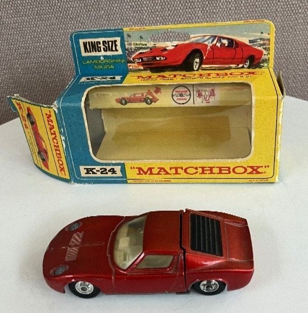 Matchbox Lamborghini Miura K-24 (verkocht), Ophalen of Verzenden, Zo goed als nieuw, Auto