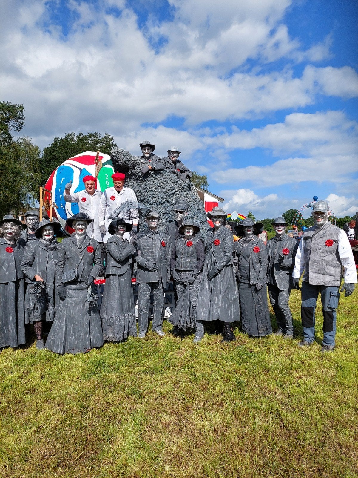 Loopgroep carnaval optocht,  Thema Verbeelding, Ophalen, Carnaval, Overige maten, Zo goed als nieuw