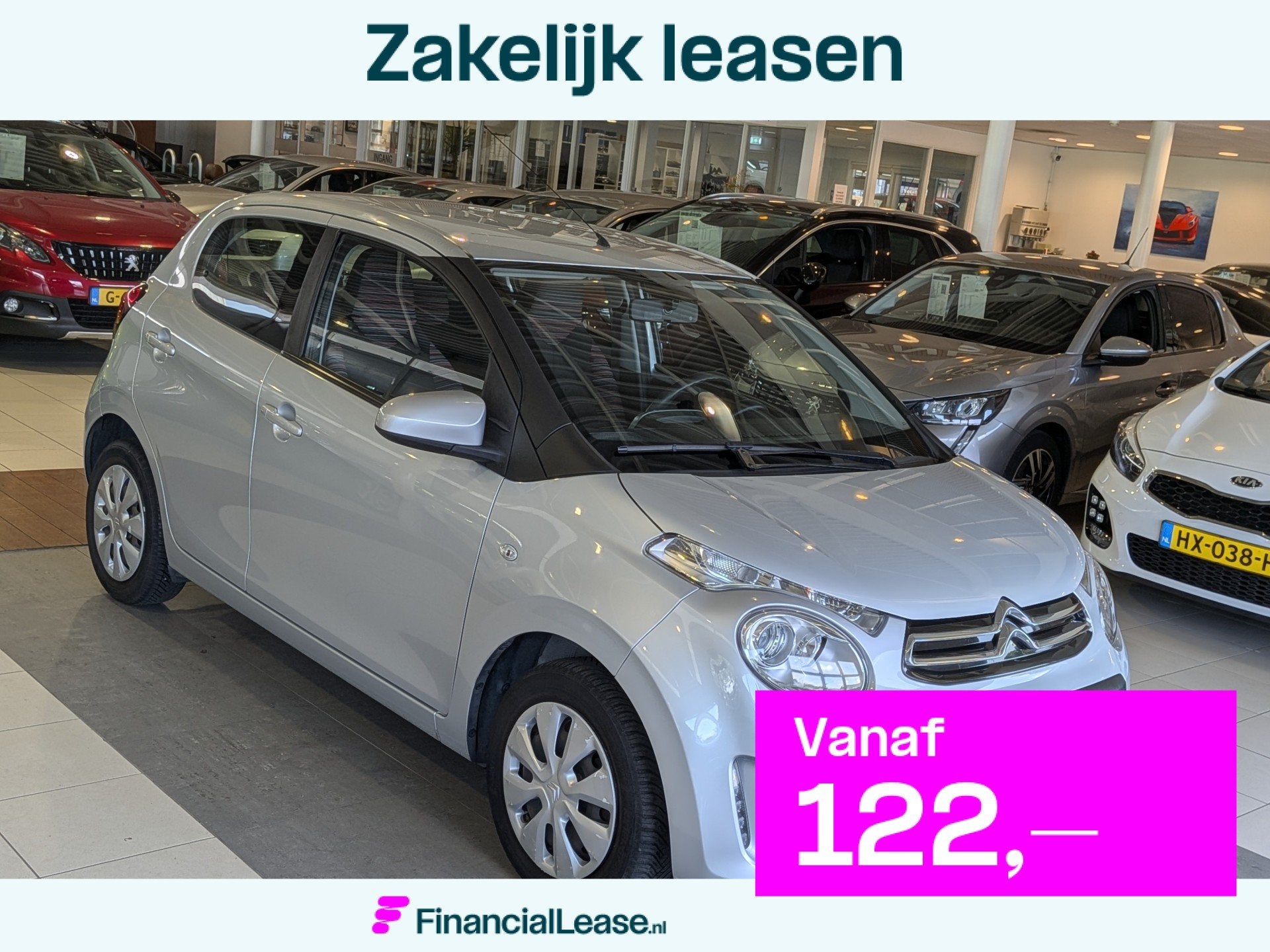 Citroën C1 1.0 e-VTi Selection Airco, Stuurbekrachtiging, Voorwielaandrijving, Stof, Gebruikt, Euro 6