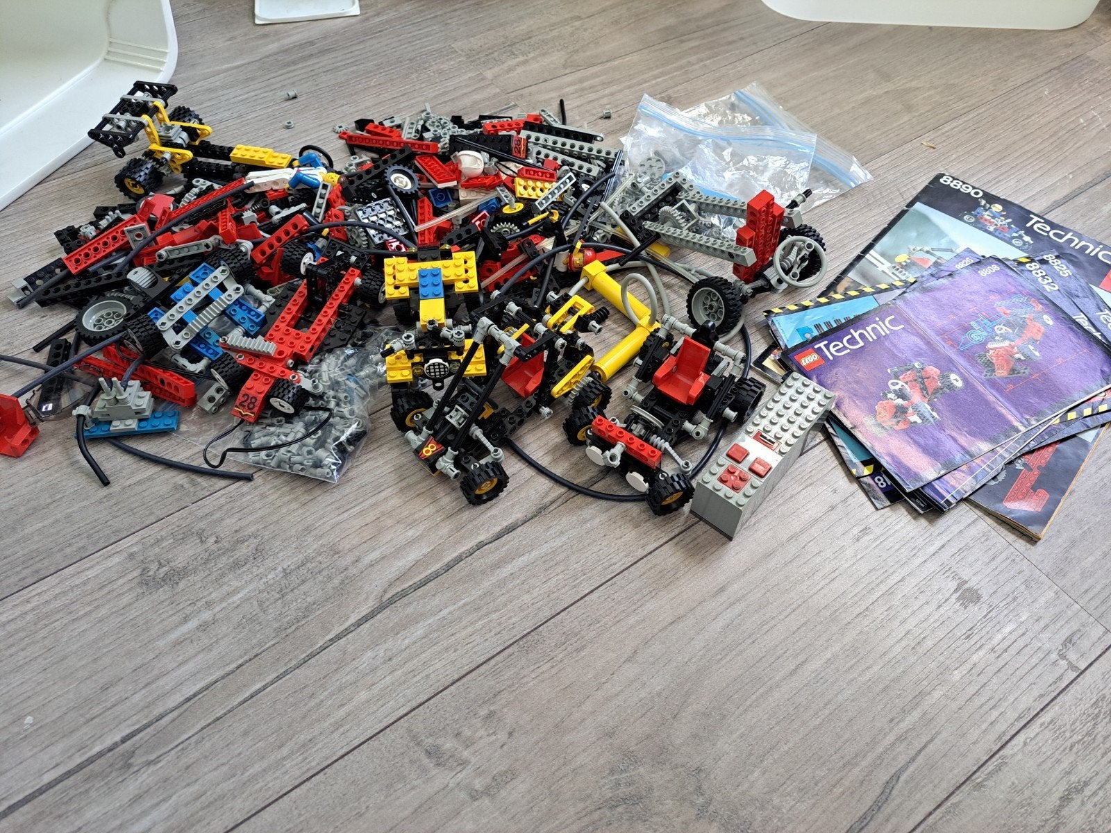 technisch lego, Ophalen, Gebruikt
