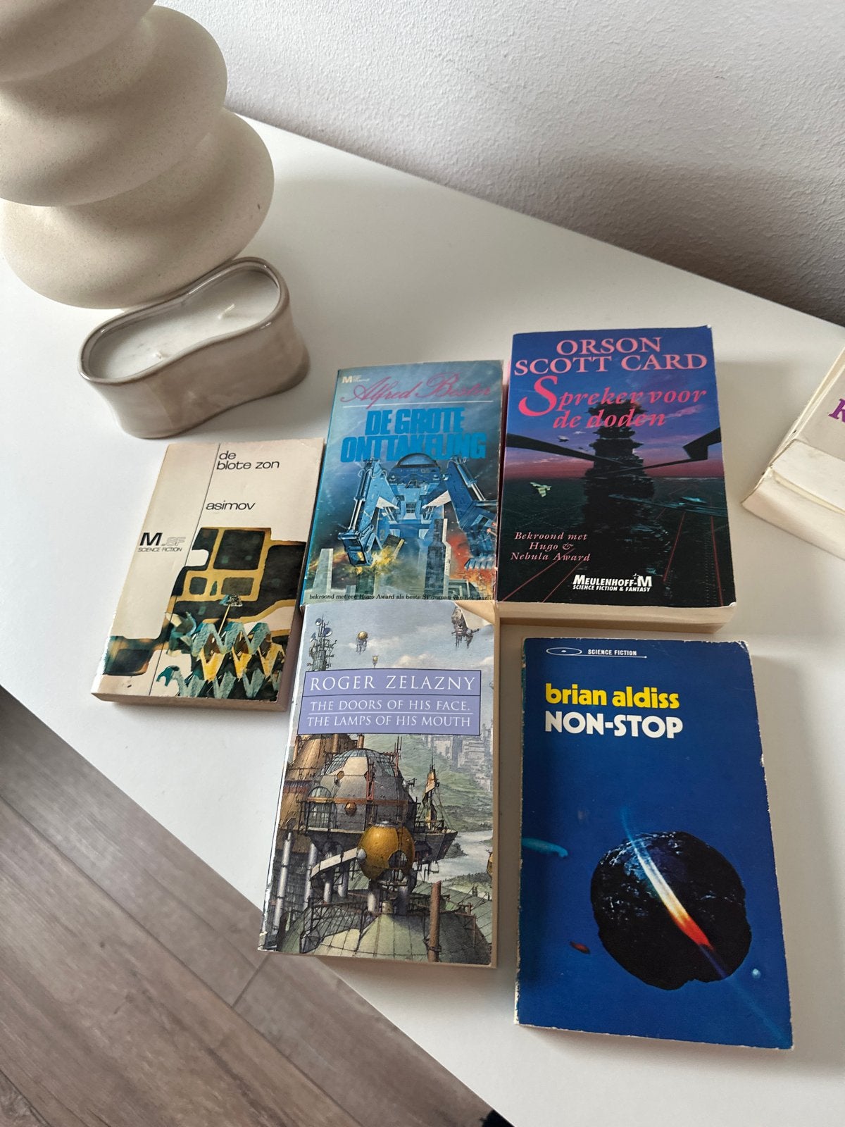 Sciencefiction Boeken Collectie - Asimov, Card, Zelazny, Ald, Boeken, Ophalen of Verzenden, Gelezen